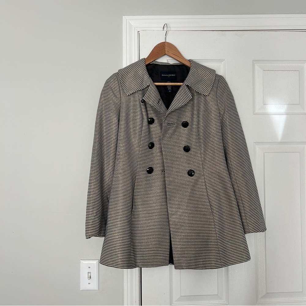 Banana Republic Double-Breasted Formal Jacket
